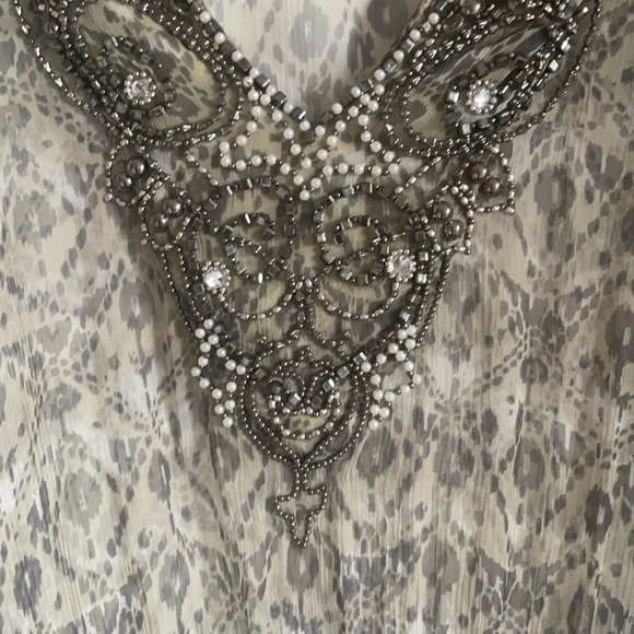 Monique Leshman beaded tunic - Picture 2 of 6